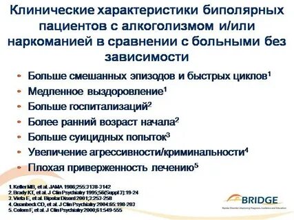 Клинические рекомендации биполярное