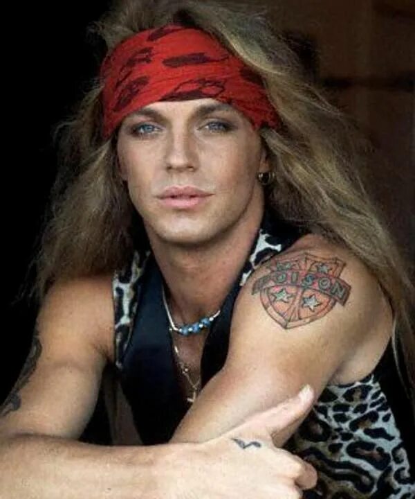 Г michaels. Bret michaels poison. брэд майклс в молодости.