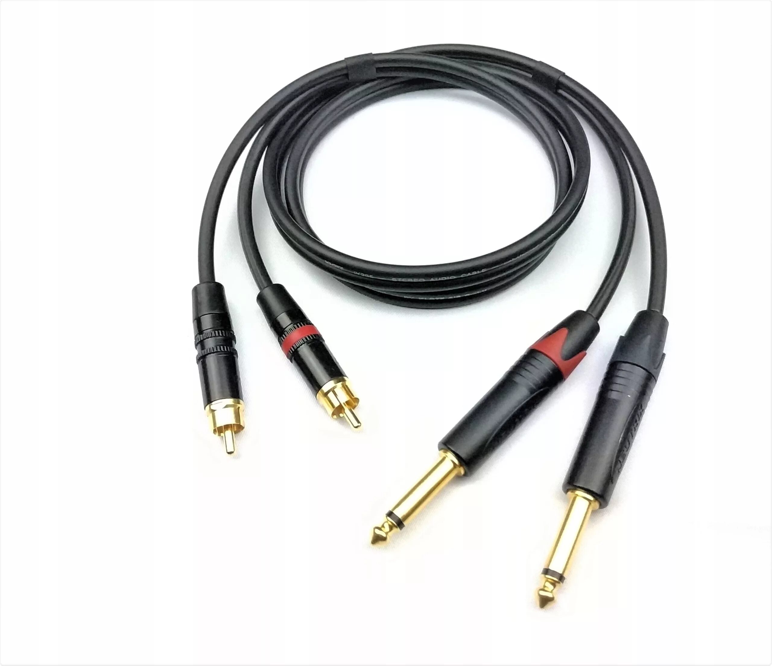 Cable Jack 6.3 - 2 RCA. Кабель 2 RCA 2 Jack 6.3. Провод тюльпан Джек 6.3. Кабель Джек 6.3 на 2 тюльпана. Провод jack jack 6.3