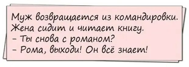 Муж возвращается из командировки. Женихи разбежались. Муж вернулся из командировки. Женихи разбежались махнули рукой. Муж на час анекдот