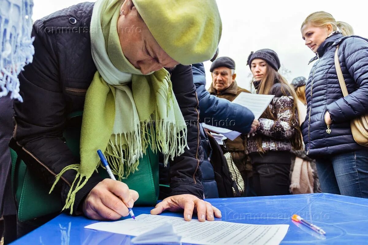 Выдвижение сбор подписей. Сбор подписей.