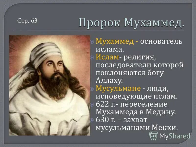 Жизнь пророка мухаммеда проект