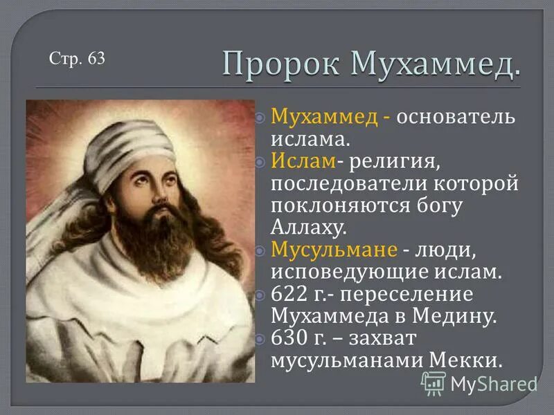 Пророк мухаммед годы жизни. Мусульмане основатель религии. Пророк Мухаммед.