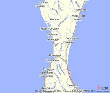 Публичная карта сахалинской