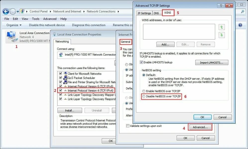 Enable networking