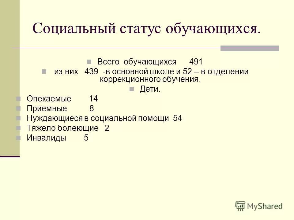 Социальное положение семьи. Что такое социальный статус обучающего. Социальное положение ученика. Социальный статус обучающихся. Соц статус школьника.