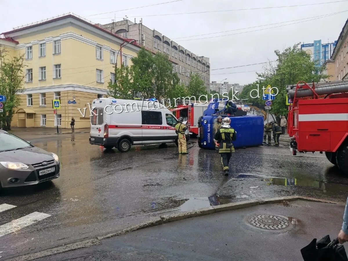 Мурманск чп сегодня. Улица России.