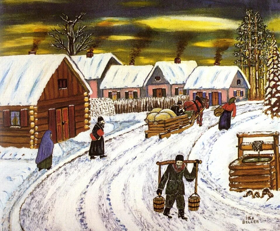 Роберт дункан художник картины. Картина для детей зимние развлечения. Зимний труд людей. Труд зимой в деревне. Тема недели жизнь людей зимой.