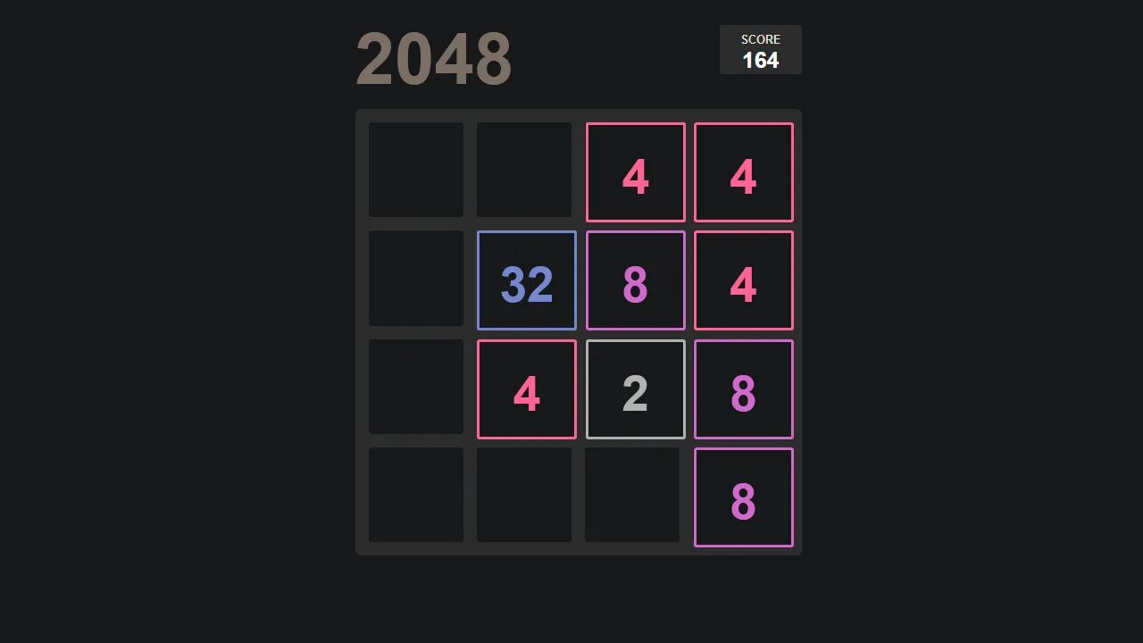 Игры 2048 цифры играть. 2048 (Игра). Меню игры 2048. 2048 Игра код. Шаблон игры 2048.