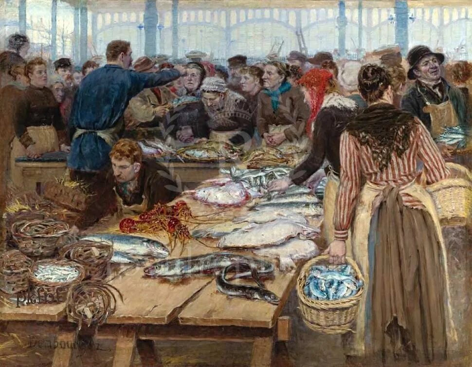 Рассказ базар. Edouard Jean Dambourgez (1844-1931). Edouard-Jean Dambourgez (1844 - 1890). Рынок в старину. Ярмарка 19 век.