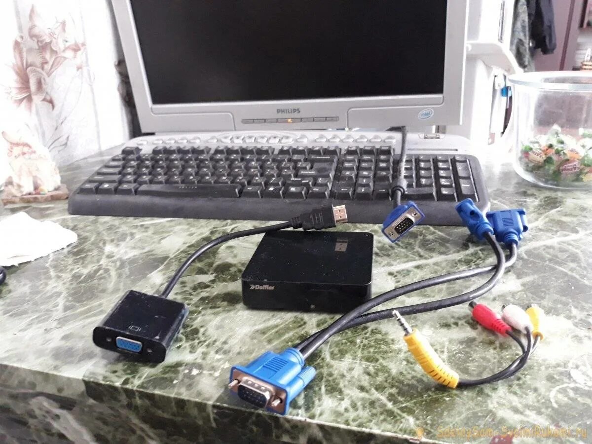 Адаптер переходник DVB-t2 приставку с HDMI К VGA монитору.. Подключить монитор VGA К приставке DVB-t2. Монитор ВГА К ТВ приставке. ТВ из монитора и приставки DVB-t2.