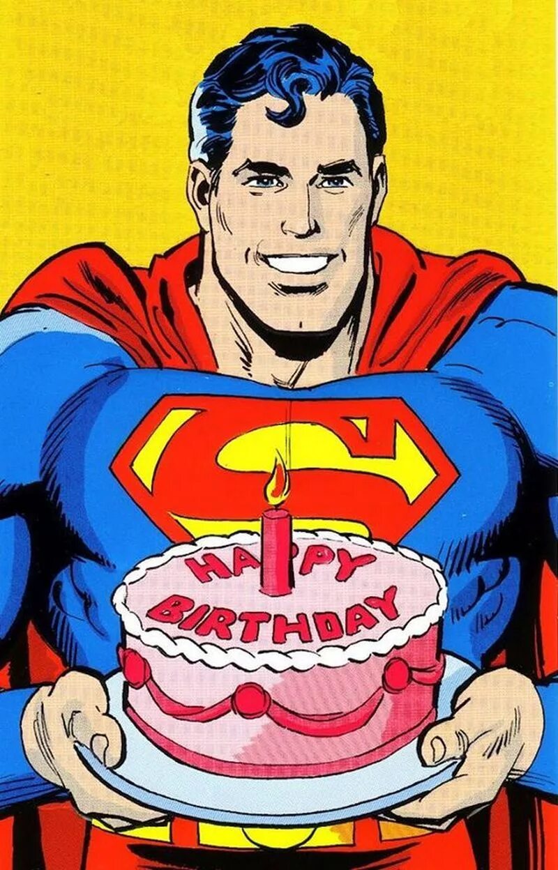 Рождение комиксов. С днем рождения Супермен. С днем рождения Супергерои. День Супермена. С днём рождения супр герой.