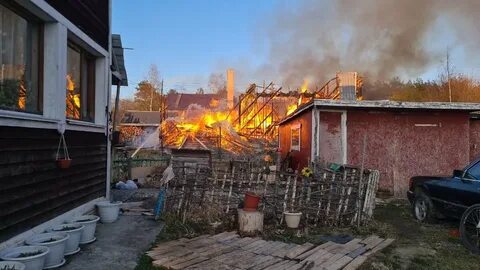 Пожар в петрозаводске