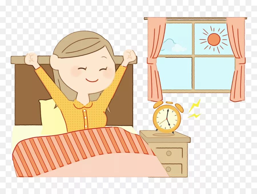 Getting up in the morning