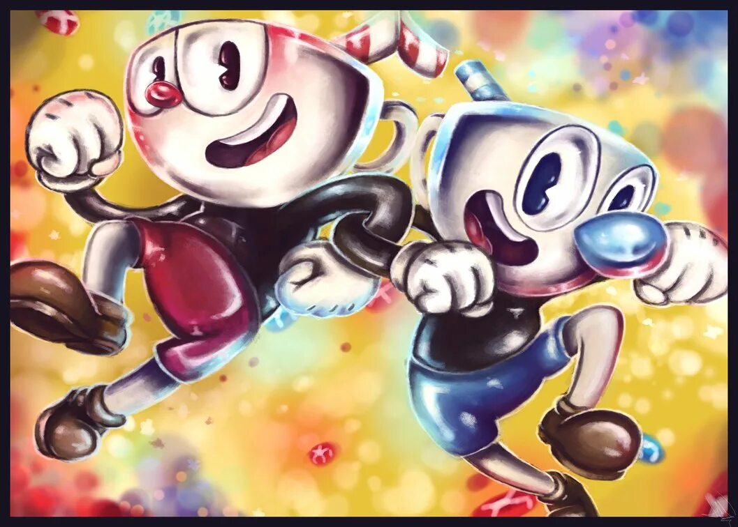 Cuphead multiplayer. Cuphead игра. кап хед 2. капхед постер. cuphead обои.