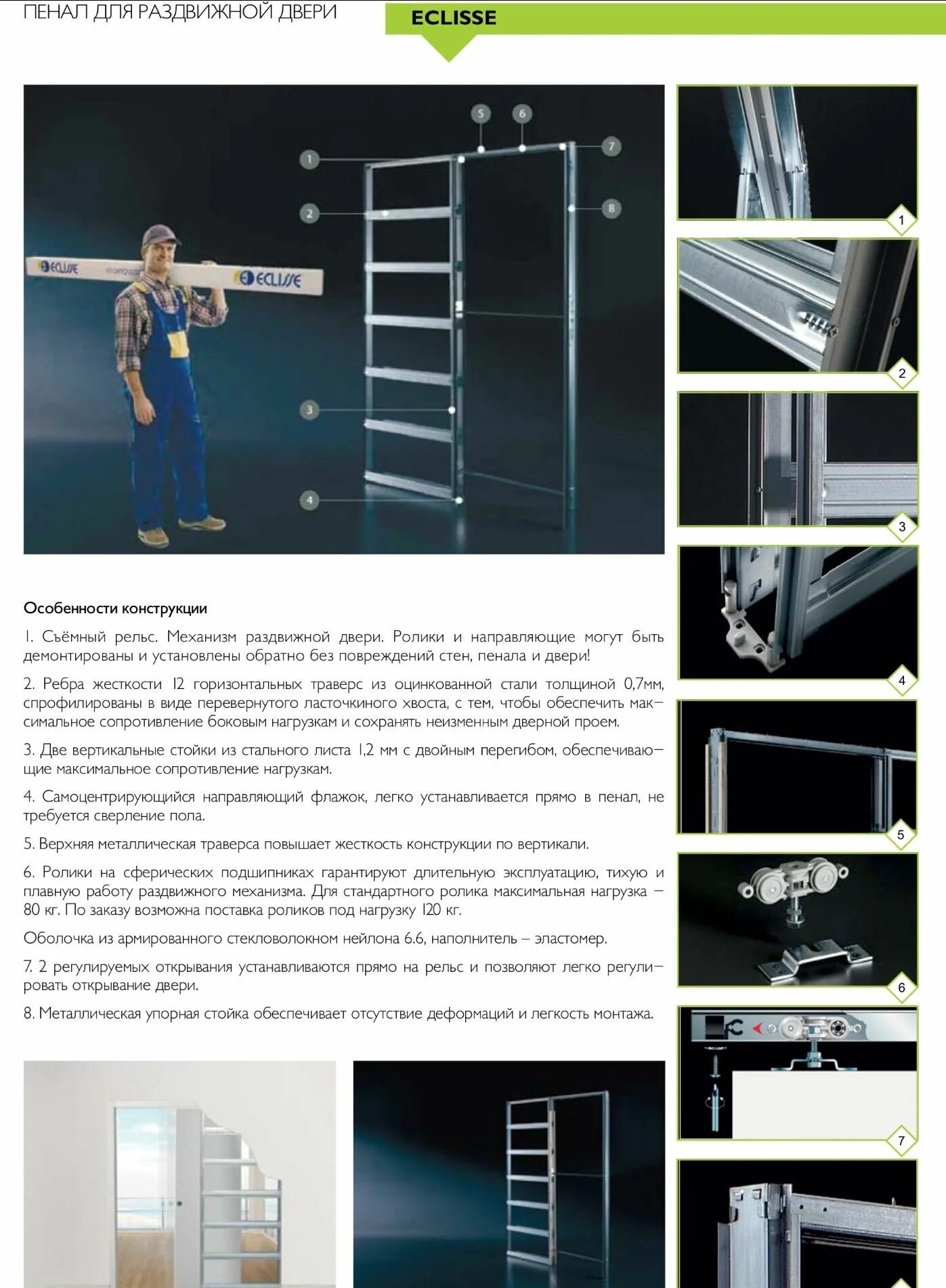 Ее легко установить и. Упорная стойка для раздвижной двери. Стойка упорная для откатной двери. Флажок для направляющей на пол Eclisse. Пенал для раздвижной двери сертификат.