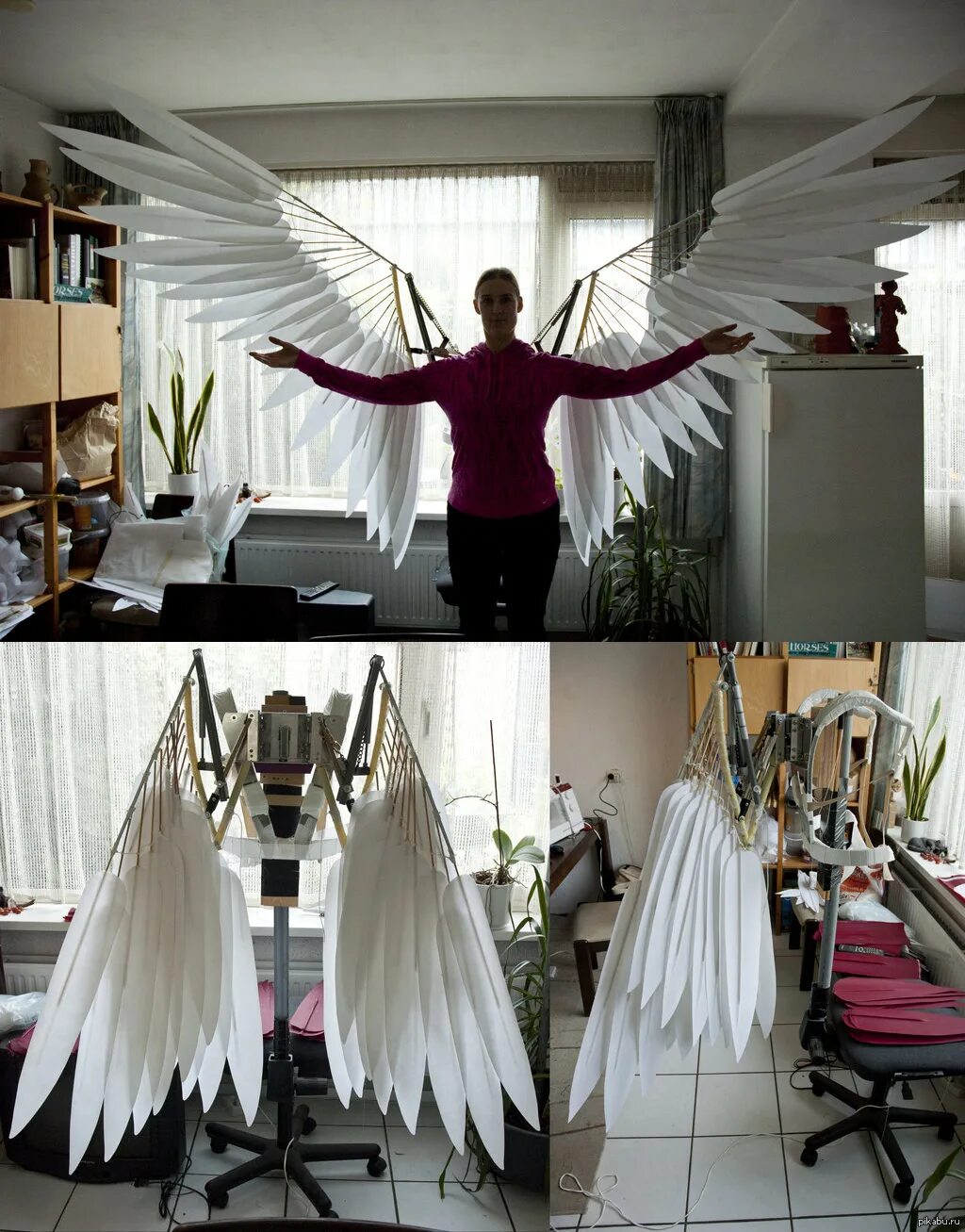 Крылья своими руками видео. Искусственные Крылья. Крылья из бумаги. Крылья ангела для косплея. Каркас крыльев для косплея.