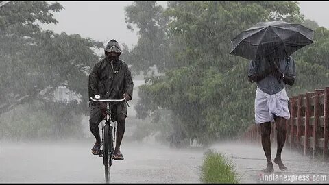 Arriving in rain