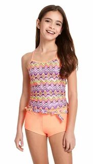 Angel Beach Mystique Cross Back Tankini 