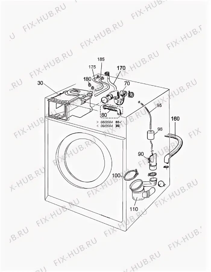 Крестовина барабана Стиральной Машины AEG-ELECTROLUX-ZANUSSI 50285962002