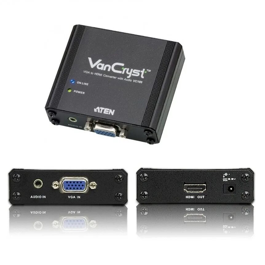 Переключатель in/out для vga или hdmi. Aten vc160a-at-g. Aten vga. Aten 2l-2503. Aten ea1442.