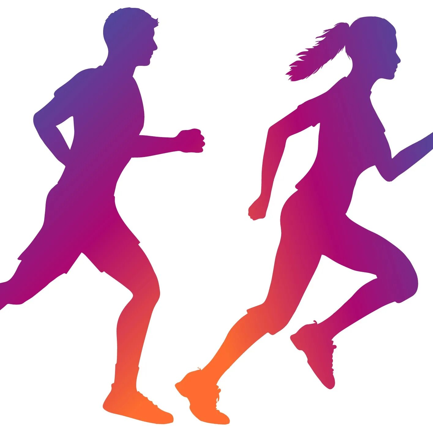 Running sign