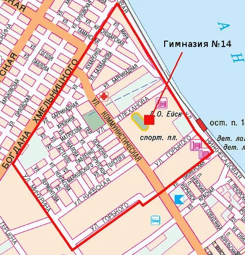 Карта ейска море. Город Ейск на карте. Карта Ейска с улицами. Карта г Ейска с улицами. Ейск карта города с улицами.