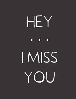 I miss you tonight