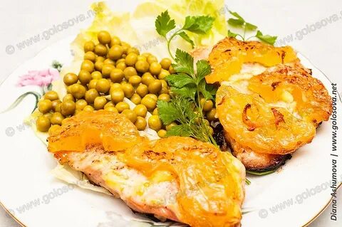 Индейка с ананасами