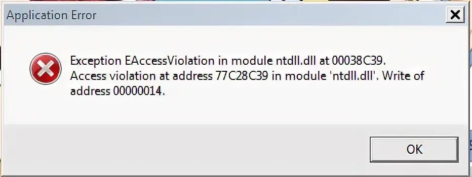 Ntdll.dll ошибка. Ошибка проводника Windows 7 ntdll.dll. Exception ecomport in Module TERMODATNET.