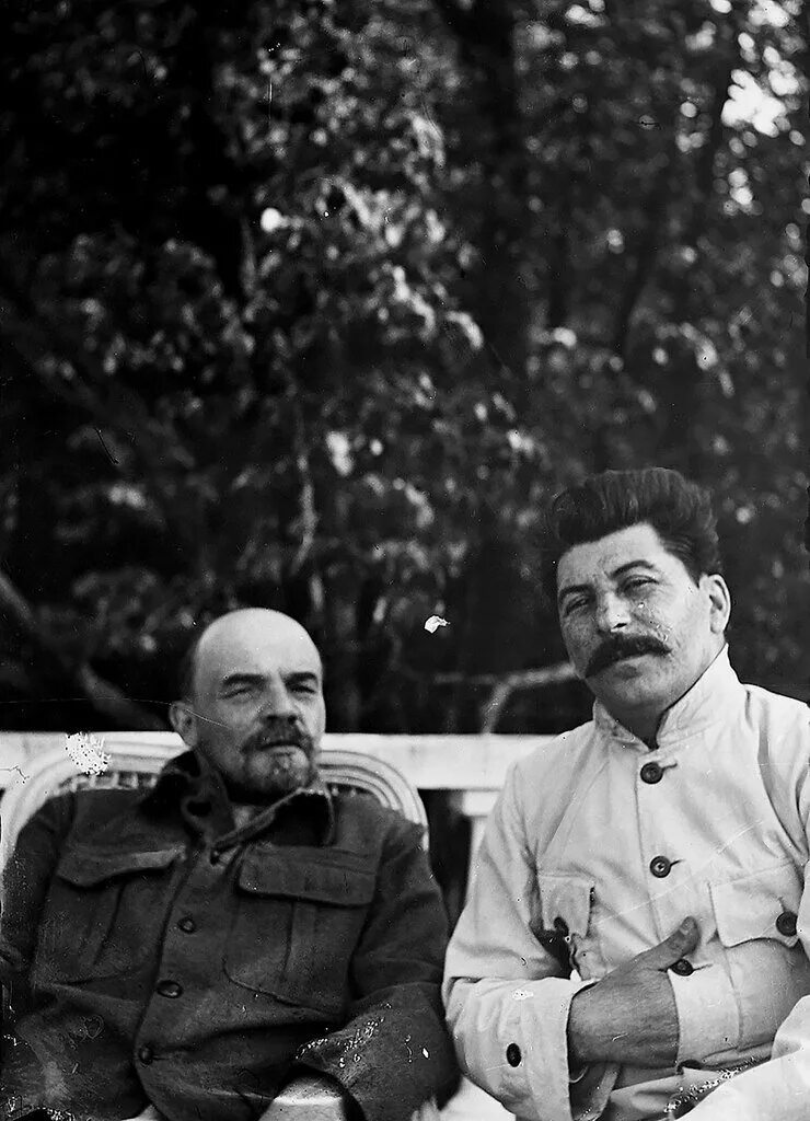 Ленин и сталин фото