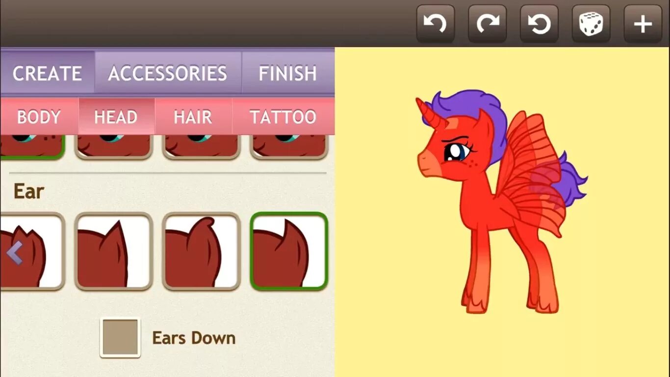Pony creator играть