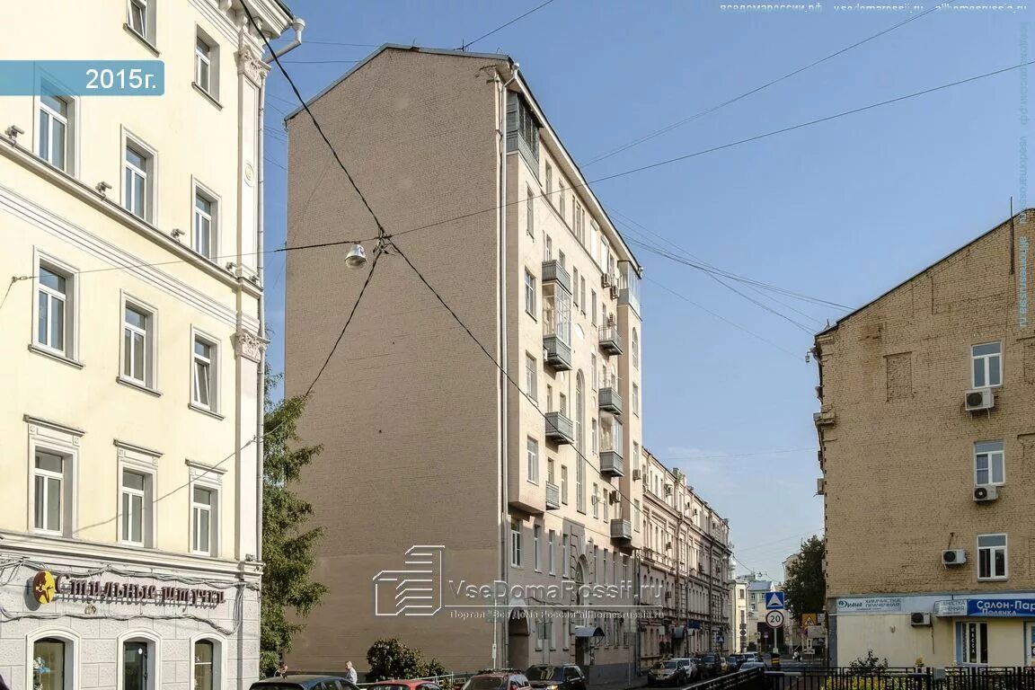 Москва, Бродников переулок дом 10 с.1. многоквартирный дом