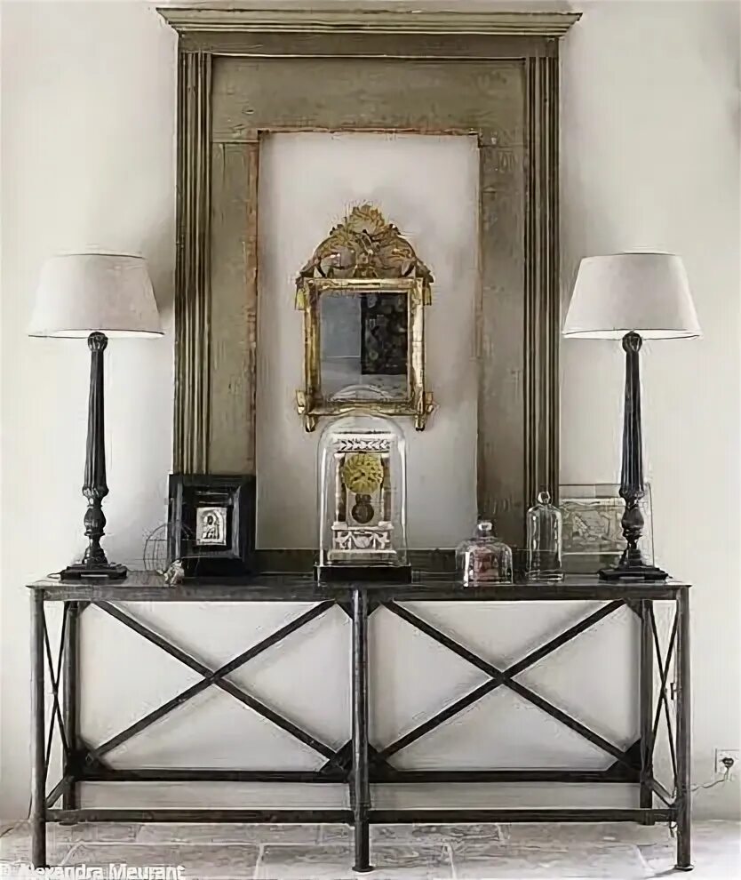 Frame above