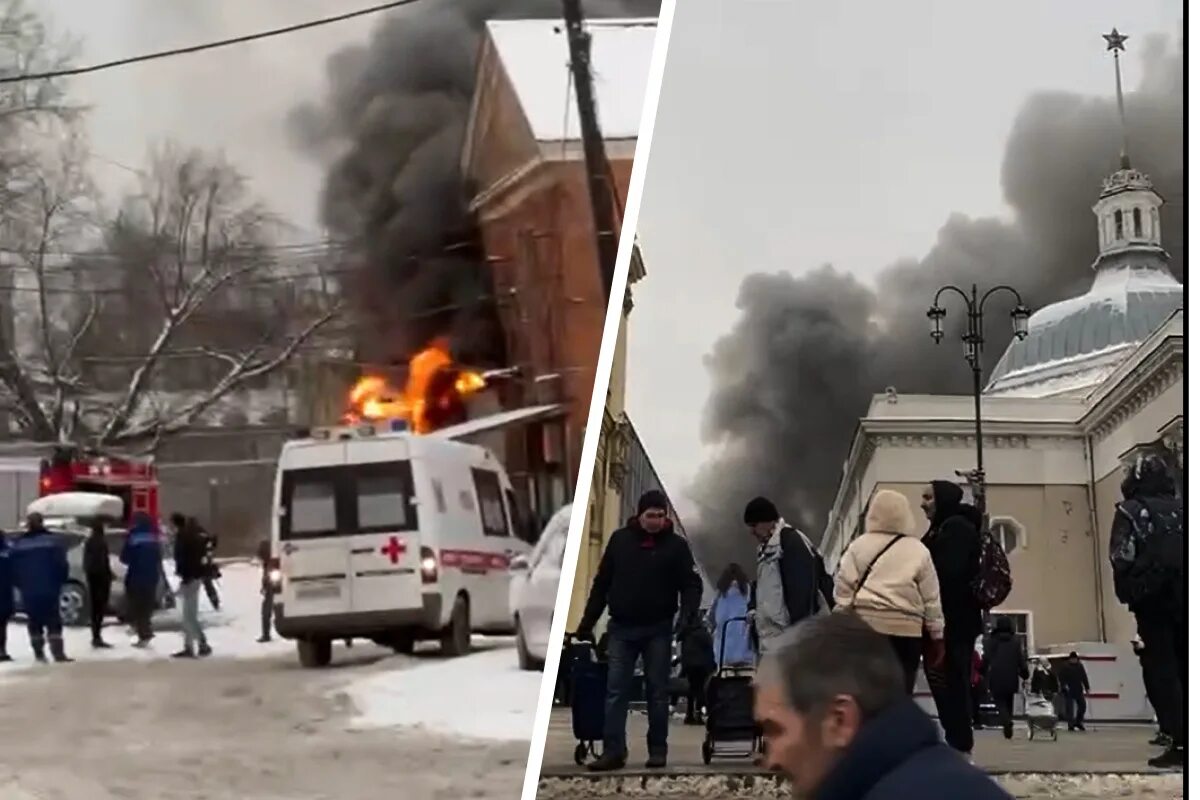 Пожар в Москве. Пожар на площади трех вокзалов. Пожар на Комсомольской площади. Пожар эвакуация. Площадью сгорела