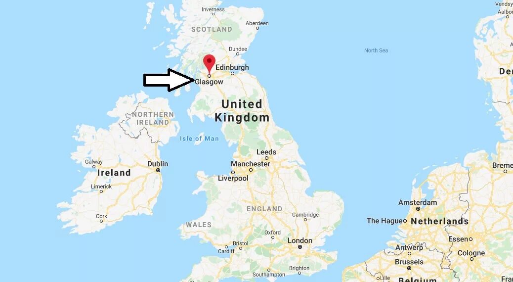Ливерпуль город в Англии на карте. Глазго на карте Великобритании.