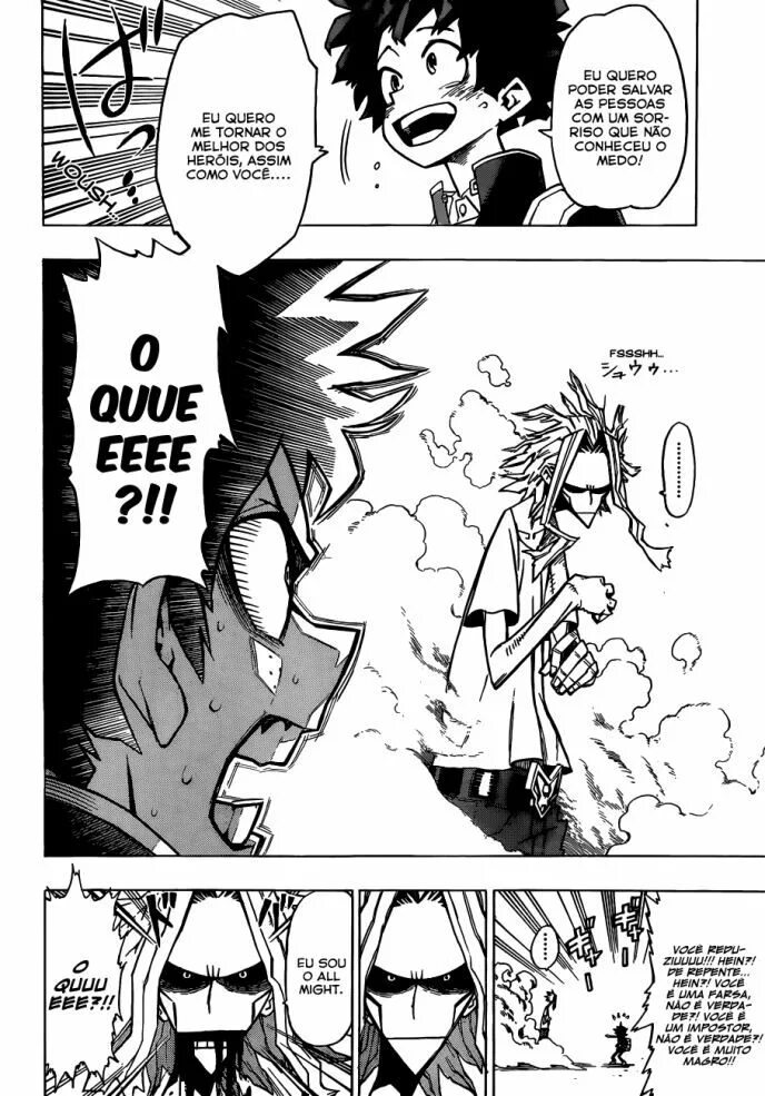 My hero academia читать