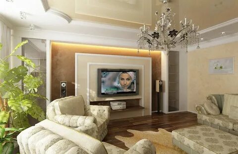 В гостиную втащили большую мерзлую