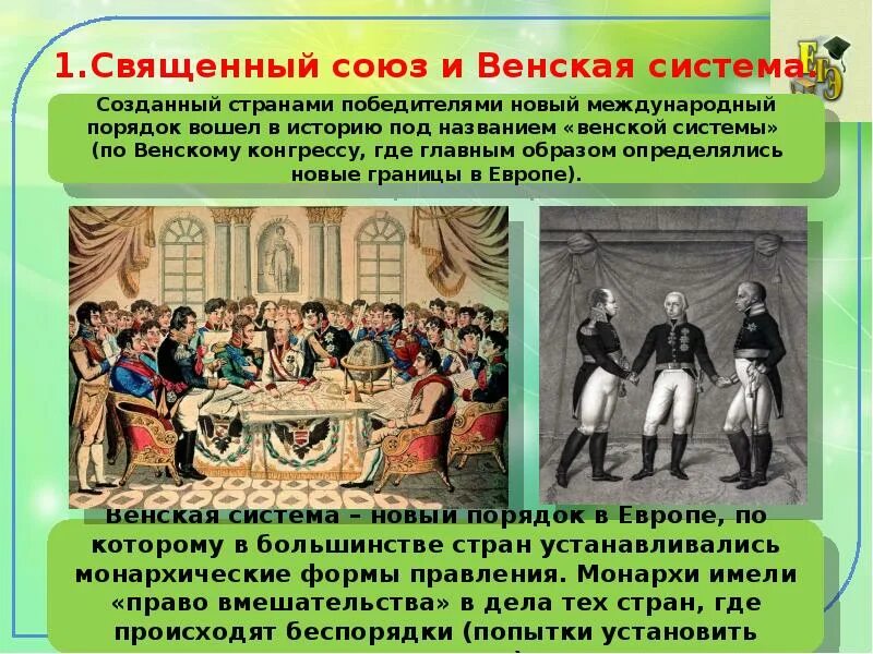 Венская модель международных отношений получила название