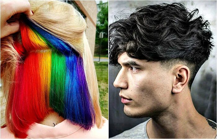 Красить волосы прическа 20 Stunning Undercut Hair Tattoo Designs for Girls Undercut hairstyles, Hair tat