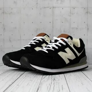 New balance 574 черные