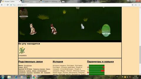 Кэтвар места во рту