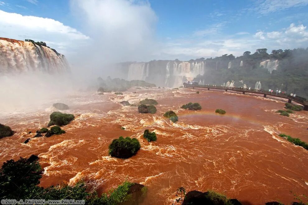 Южные окрестности. Водопад Игуасу. Доспромичательности Южной Америки. Мачу Игуасу. Достопримечательности Южной Америки.
