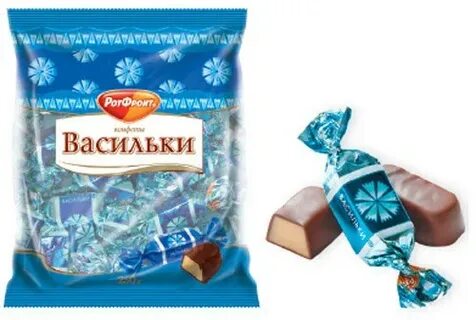 Конфеты василек