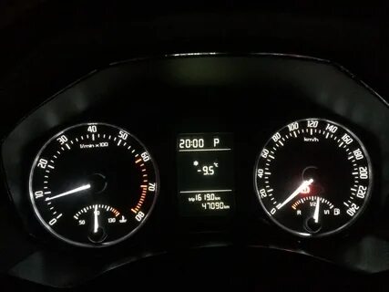 Приборные панели на октавию