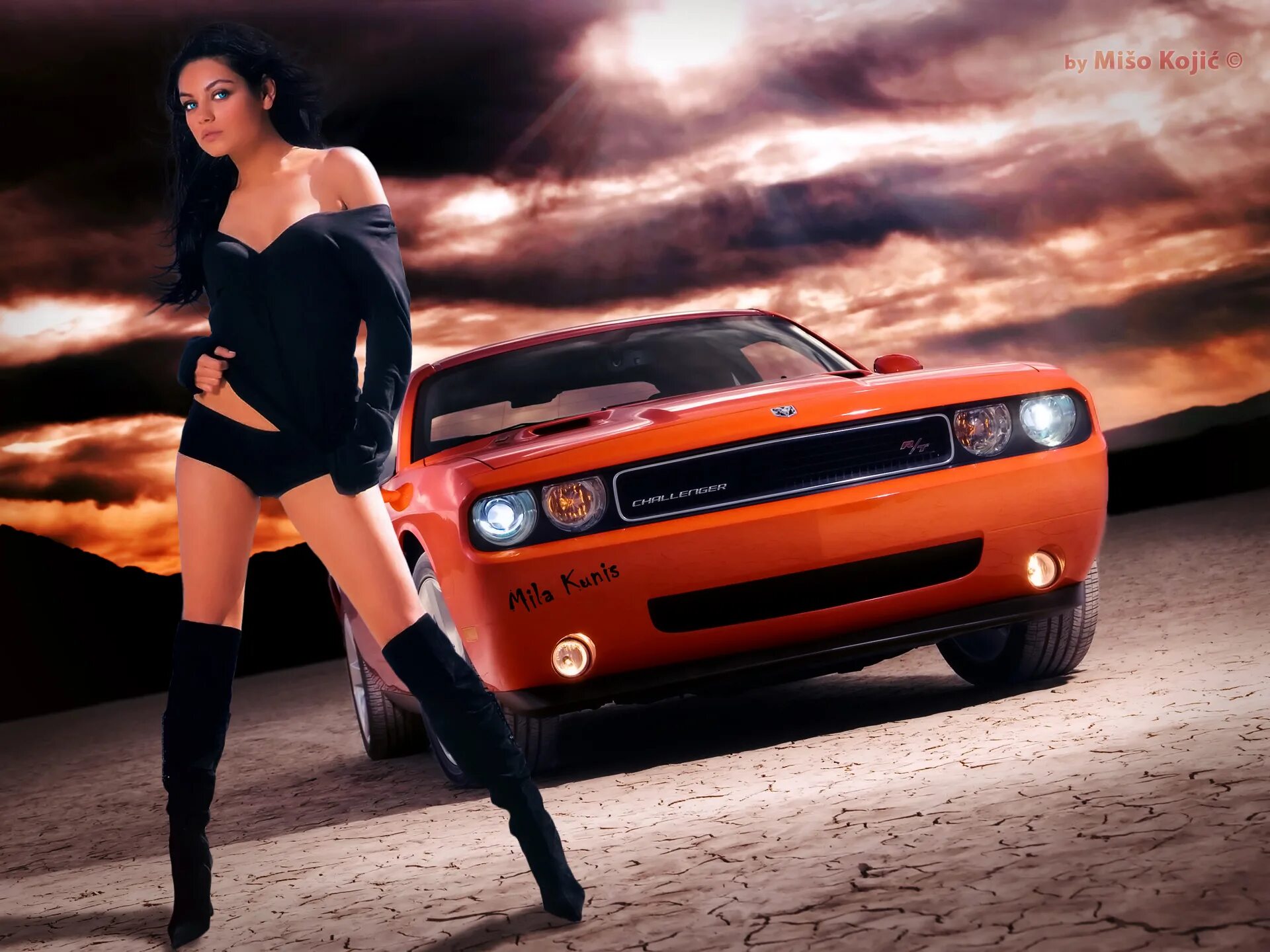 Додж Челленджер и девушка. Dodge Challenger srt8 с девушкой. Девушка в машине.