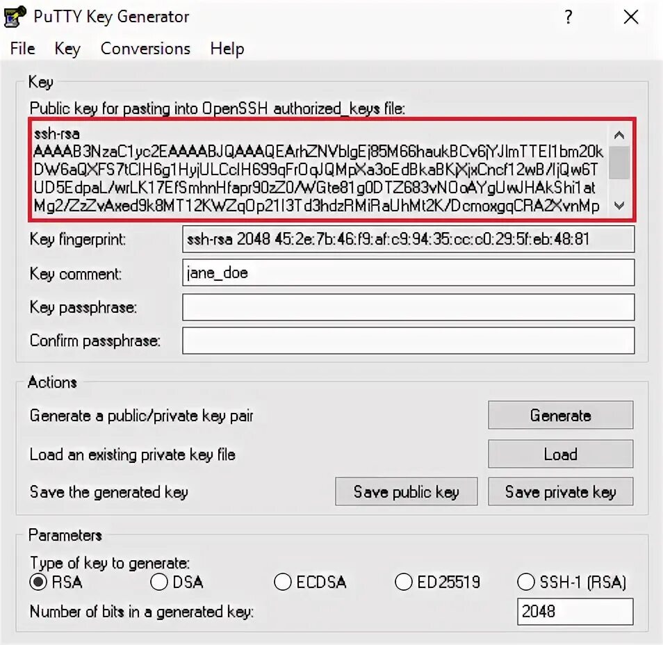Как пользоваться keygen