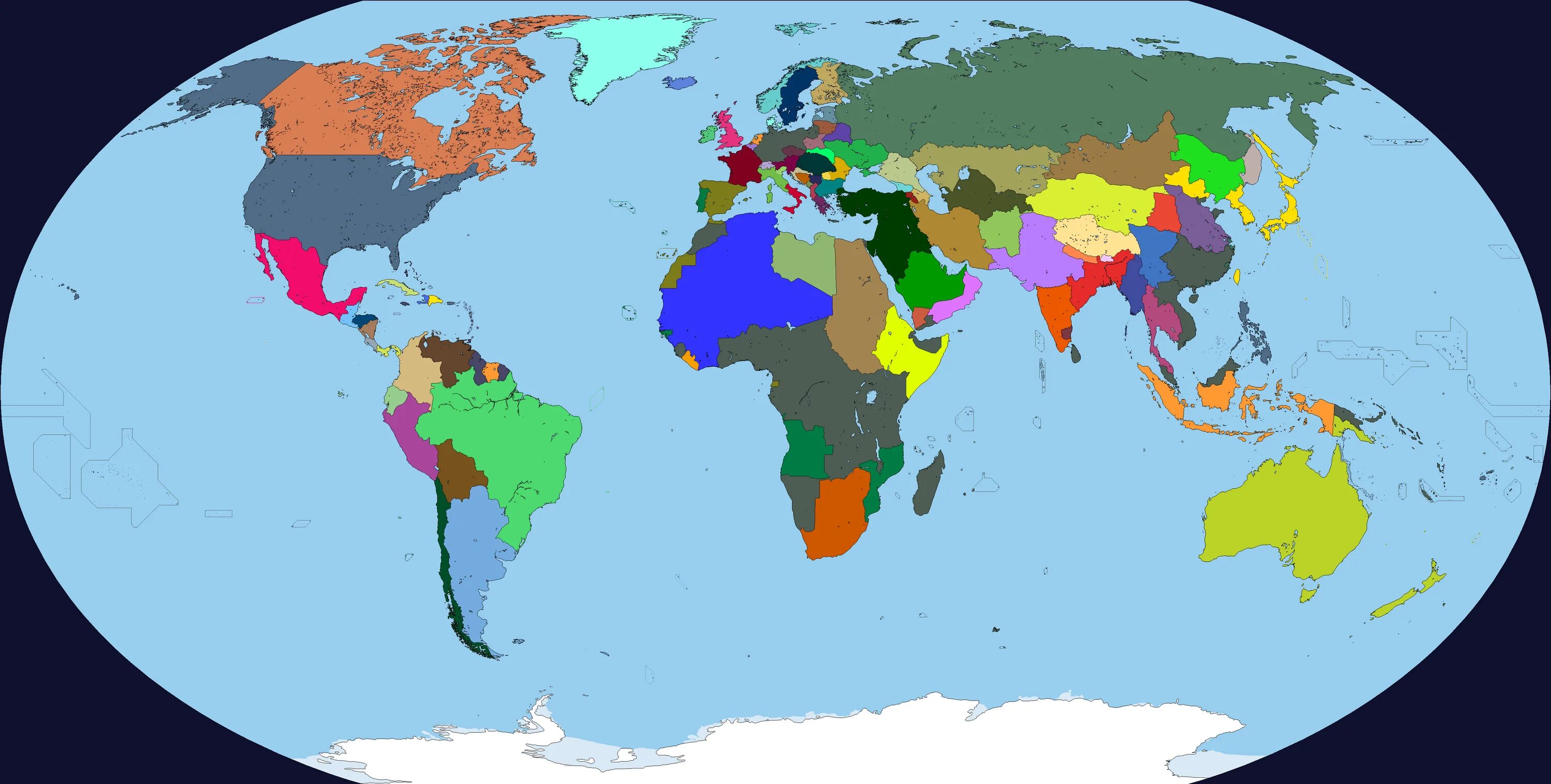 Когда будет 4 карта. Hoi 4 Kaiserreich карта. Kaiserreich World Map. Мир Кайзеррейха карта.