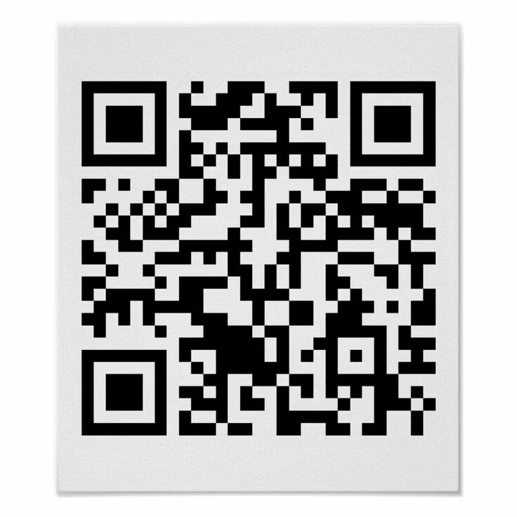 QR code для рикролла. QR код Рик ролл. QR код рикролл 32 на 32. QR код который ведет на рикролл. Код на рикролл