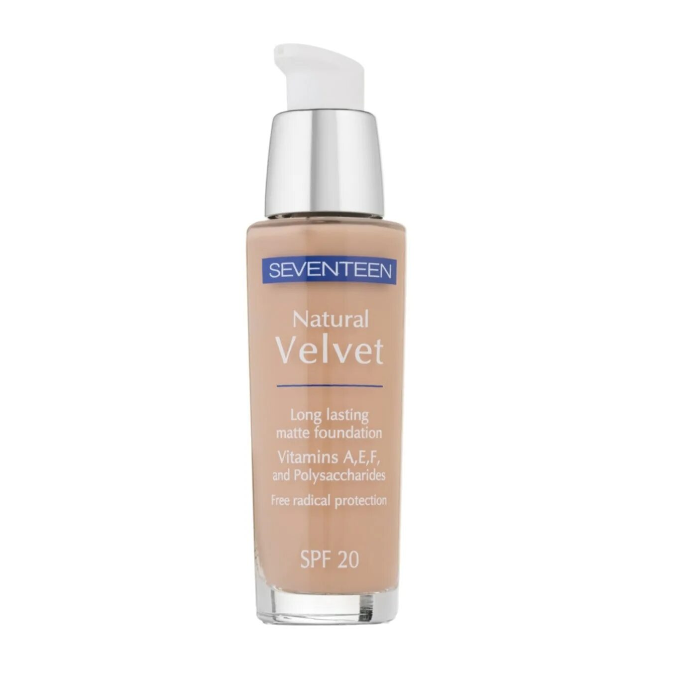 Natural velvet. Seventeen natural Velvet long lasting Matte Foundation SPF 20. Тональный крем севентин натурал вельвет 6 тон. Seventeen natural Velvet тональный крем. Seventeen natural Velvet long lasting Matte Foundation.